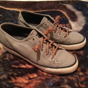 Sperry Top-Sider Slip on Canvas Shoes
